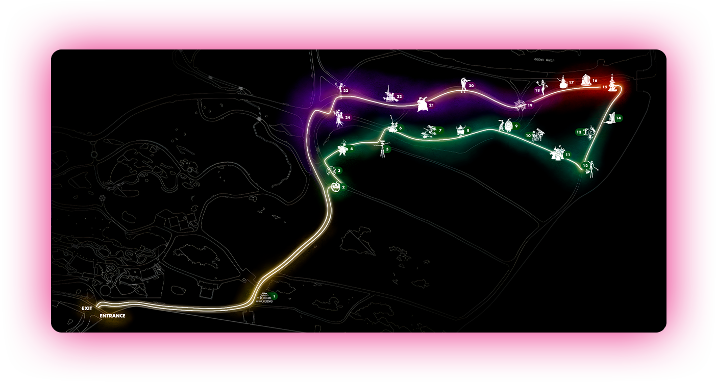 HalloweenTown Map